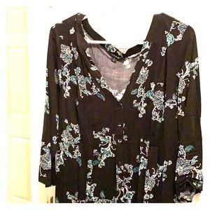 Torrid challis hi low dress